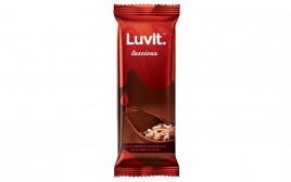 Luvit Luscious Silky Smooth Chocolate With Fruit & Nuts  Pack  45 grams